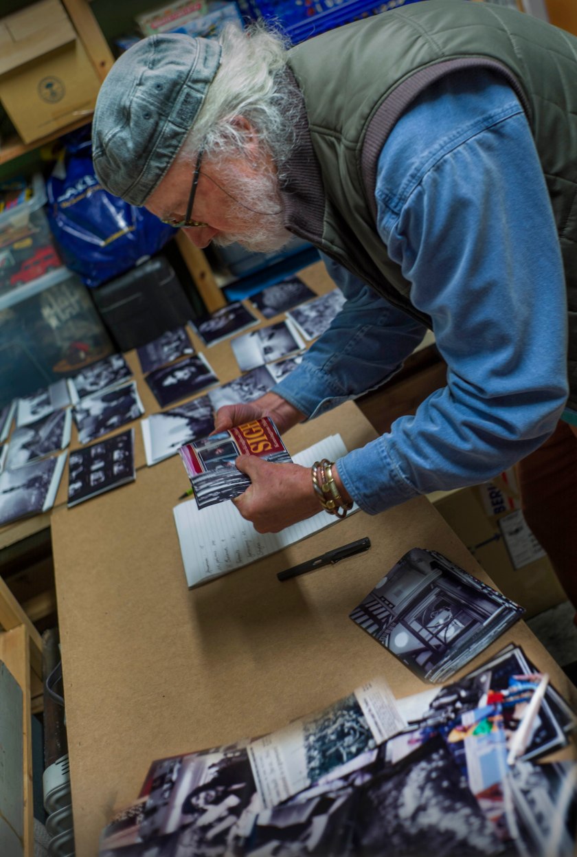 Brian Harris book editing by Picture Editor Glynn Griffiths